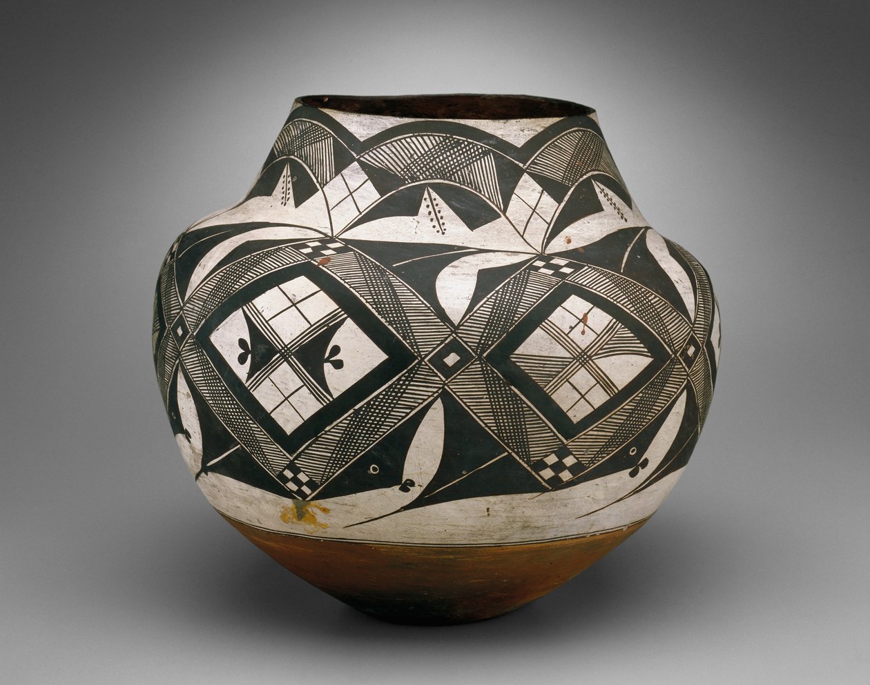 Pot, Haaku, Acoma Pueblo (keramik) av American School