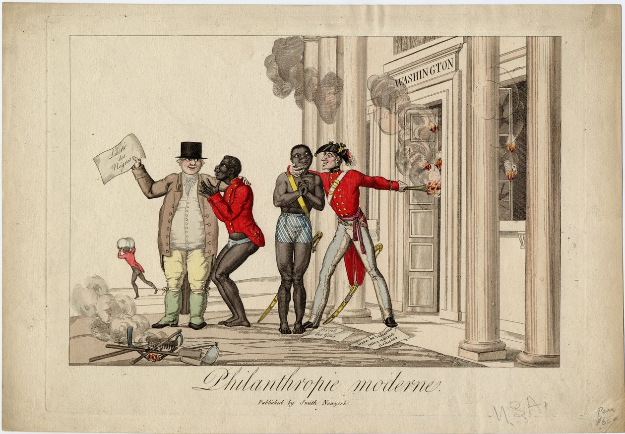 Modern filantropi, ca 1813 av American School