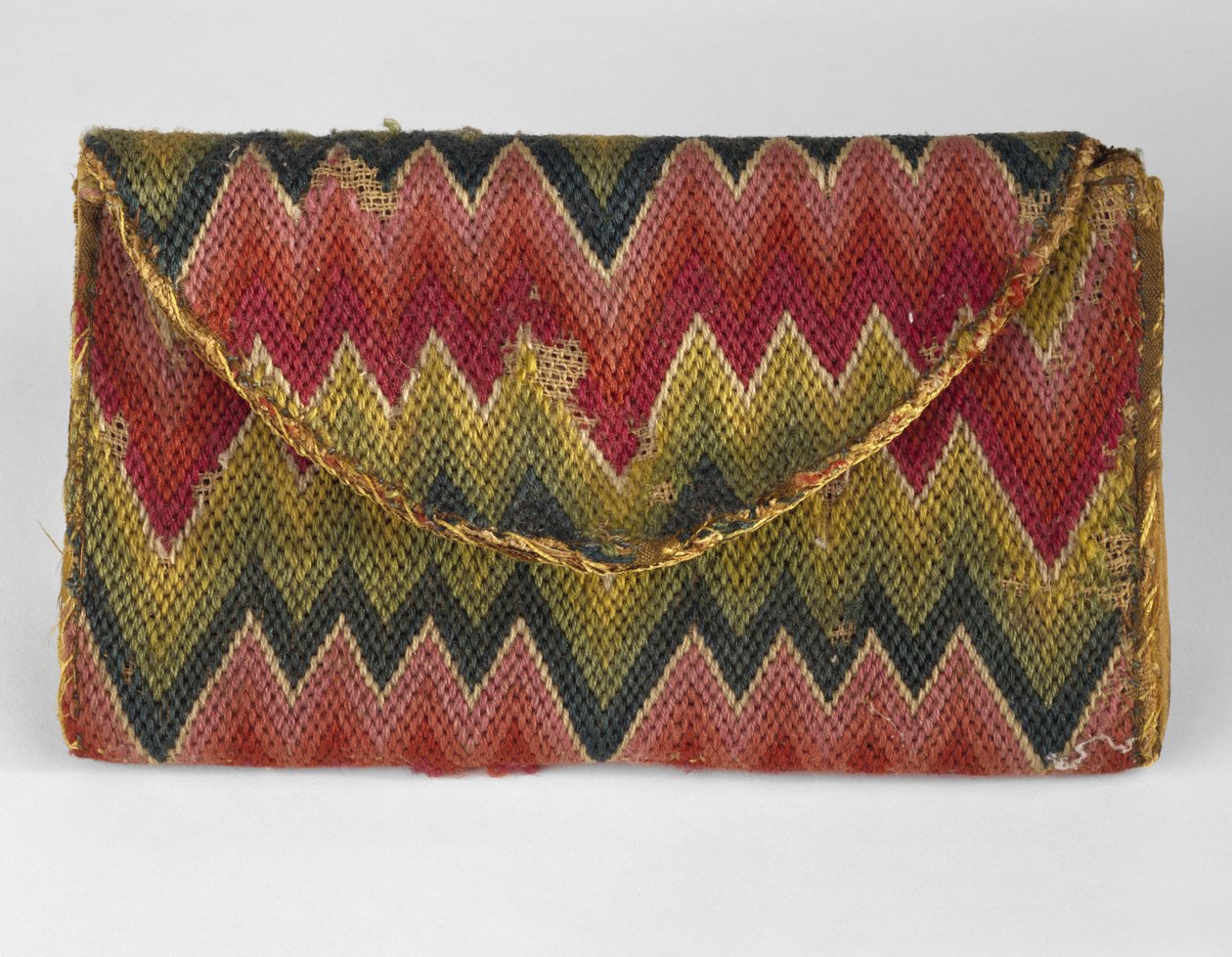 Fickbok, c. 1770-1800 (ull och linne) av American School