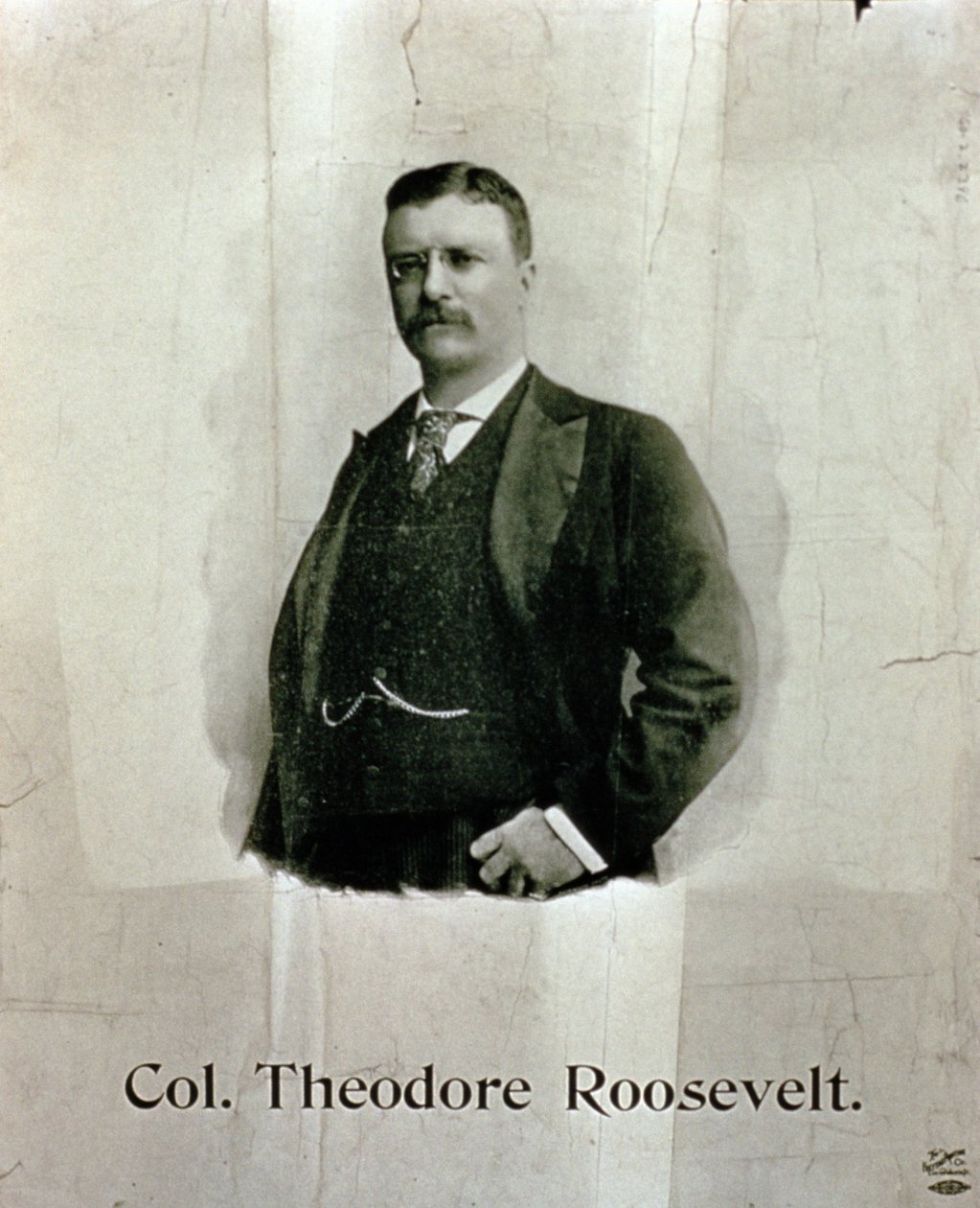 Porträtt av överste Theodore Roosevelt av American School