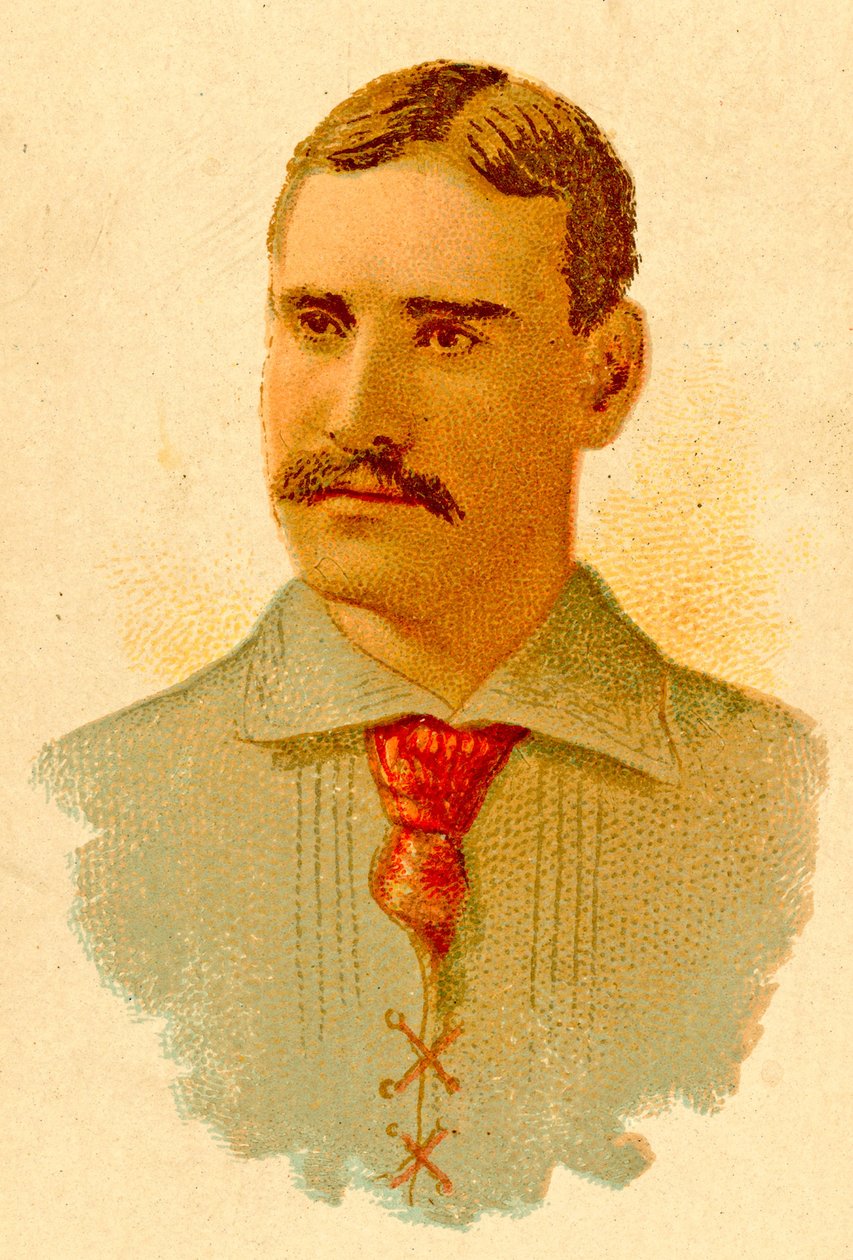 Porträtt av Joseph Mulvey, 1887 av American School