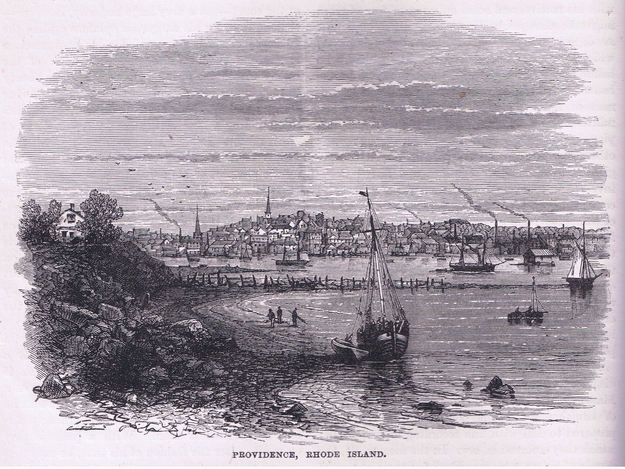 Providence, Rhode Island, illustration från Cassell