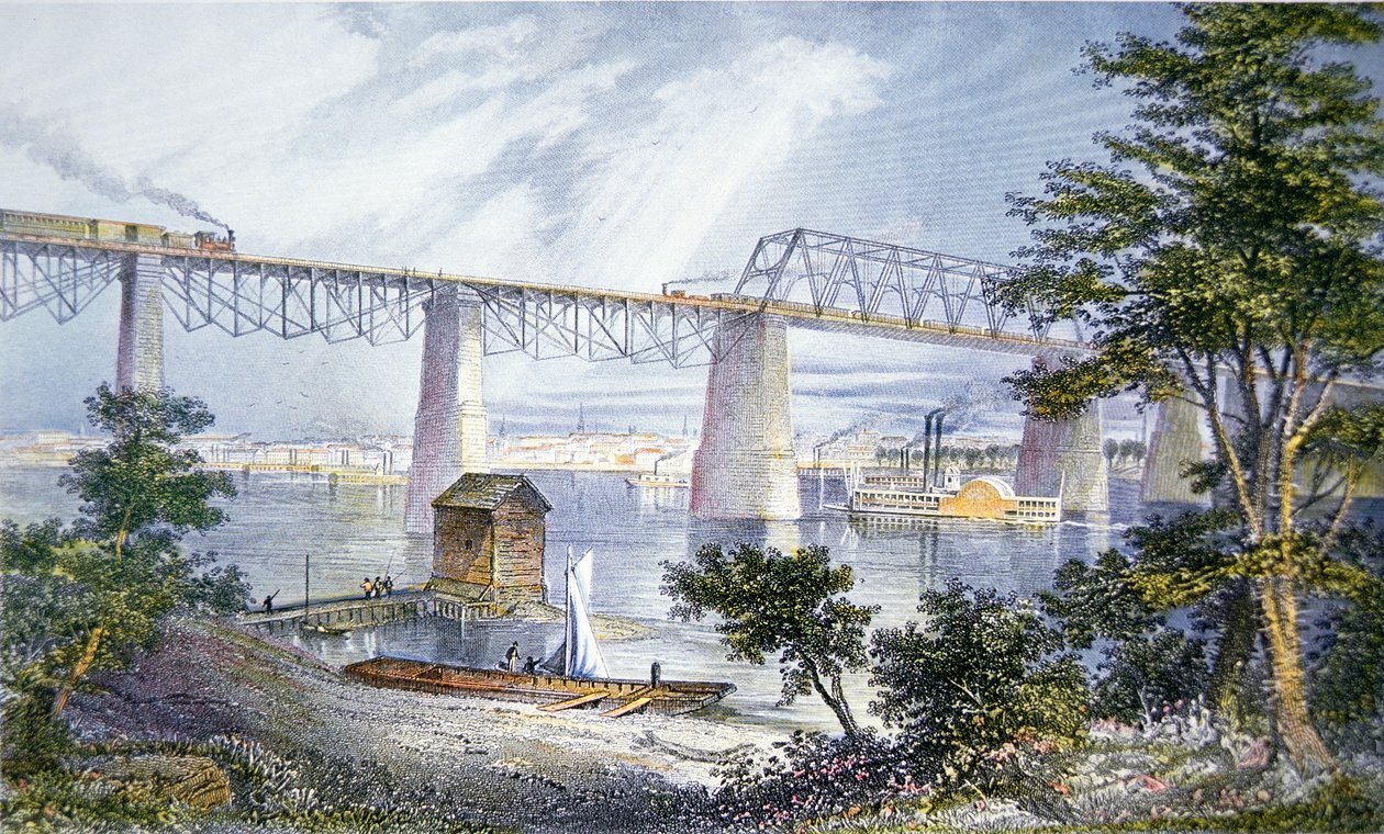 Järnvägsbroar i Louisville, Kentucky av American School
