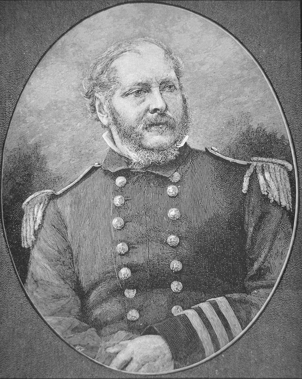 Konteramiral John A. Winslow (1811-1873), kapten på U.S.S. Kearsarge av American School