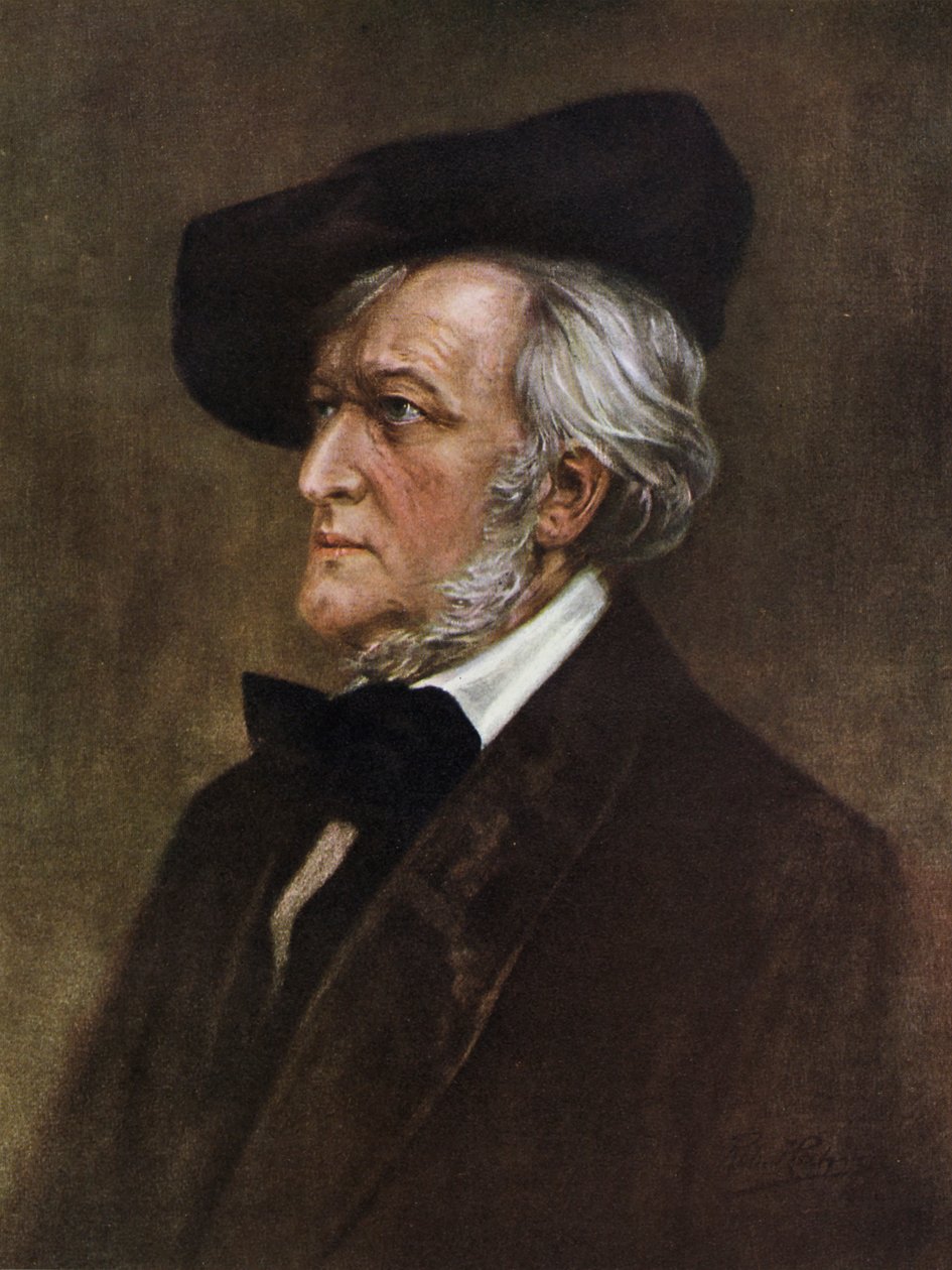 Richard Wagner (litografi) av American School