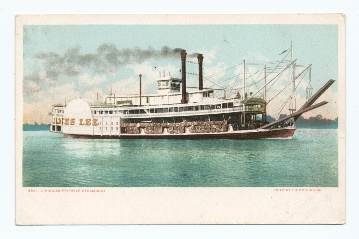 River Steamboat, söder av American School