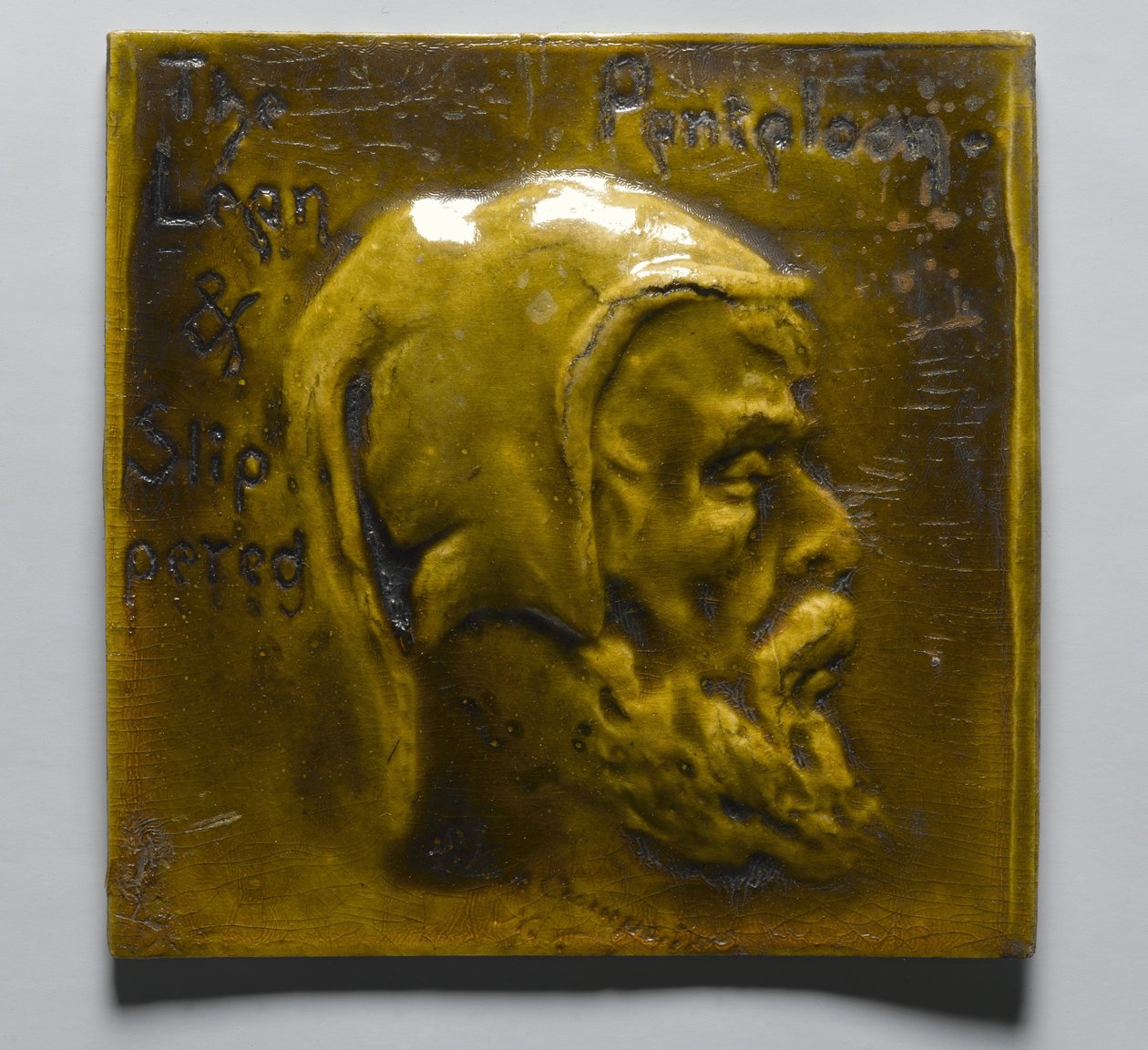 Salesmans Sample of Kensington Tiles, gjorda i New York av S. Van Campen & Company, ca 1885 (sammansättningstavla) av American School