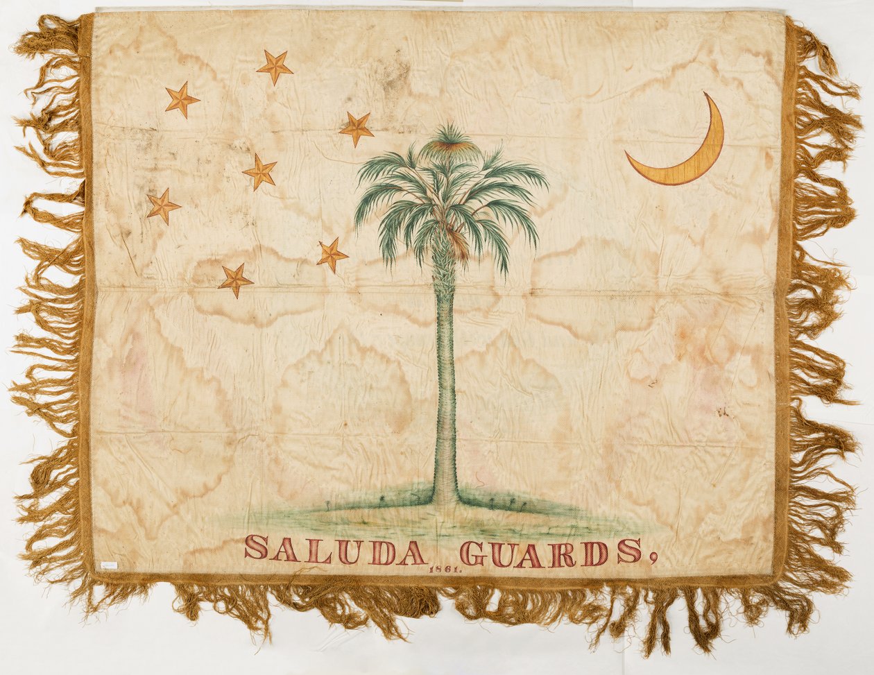 Saluda Guards Regementets fana av American School