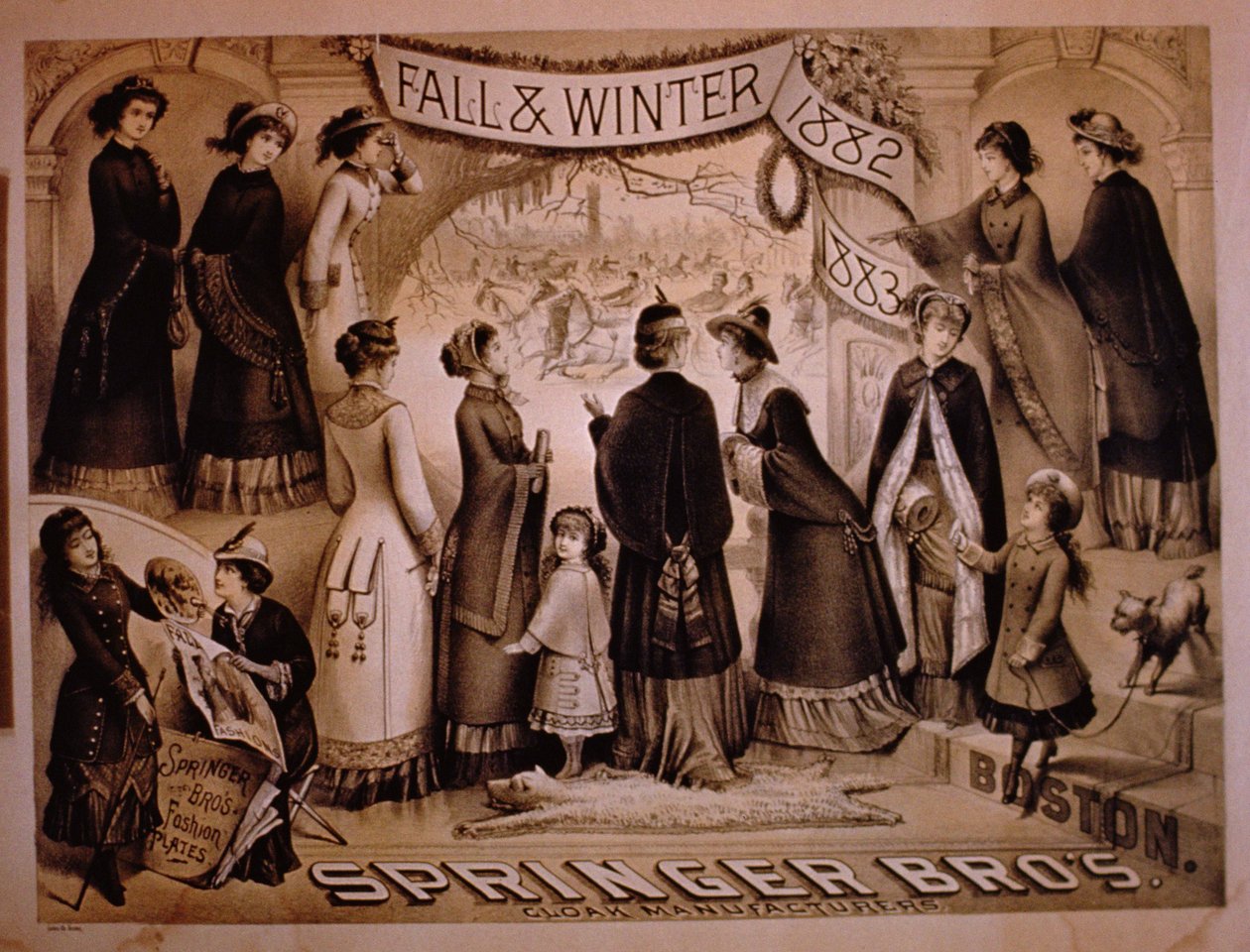 Springer Brothers, Boston, höst- och vintersamling, 1882-83 av American School