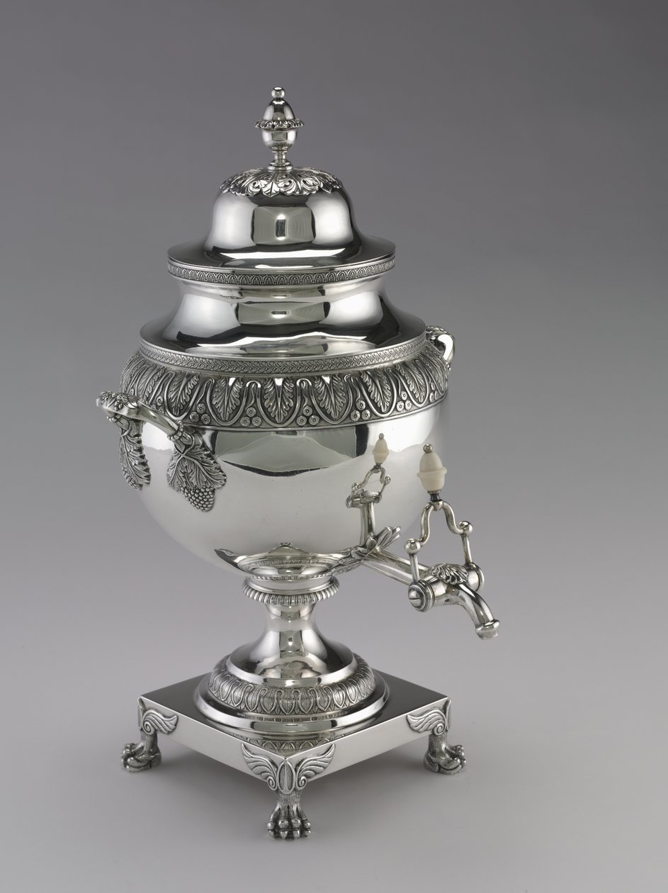 Teurna, tillverkad av Harvey Lewis, 1811-25 av American School