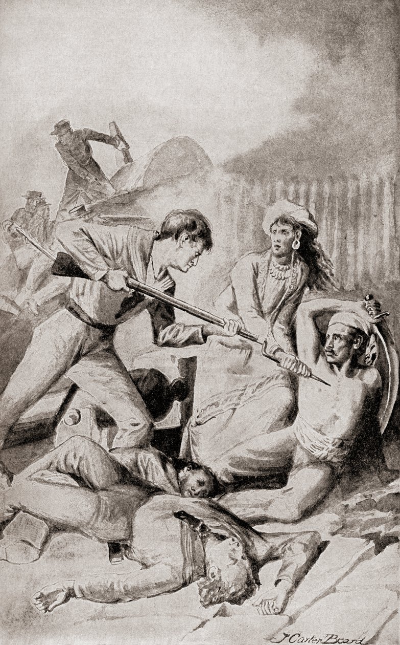 Slaget vid Quallah Battoo 1832, från 