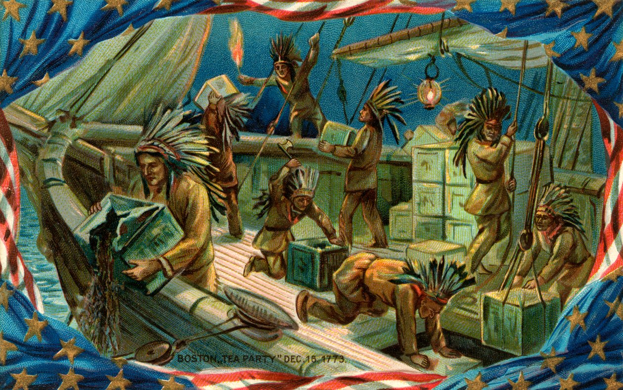 Boston Tea Party av American School