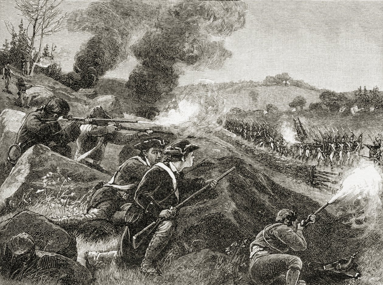 Waingereza wakiondoka Lexington, kutoka 