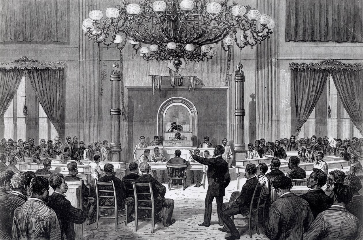 The Colored National Convention i Session, Nashville, Tennessee, 5-7 april 1876, från 