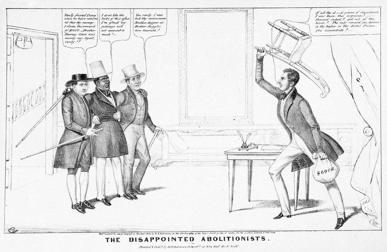 De besvikna abolitionisterna av American School