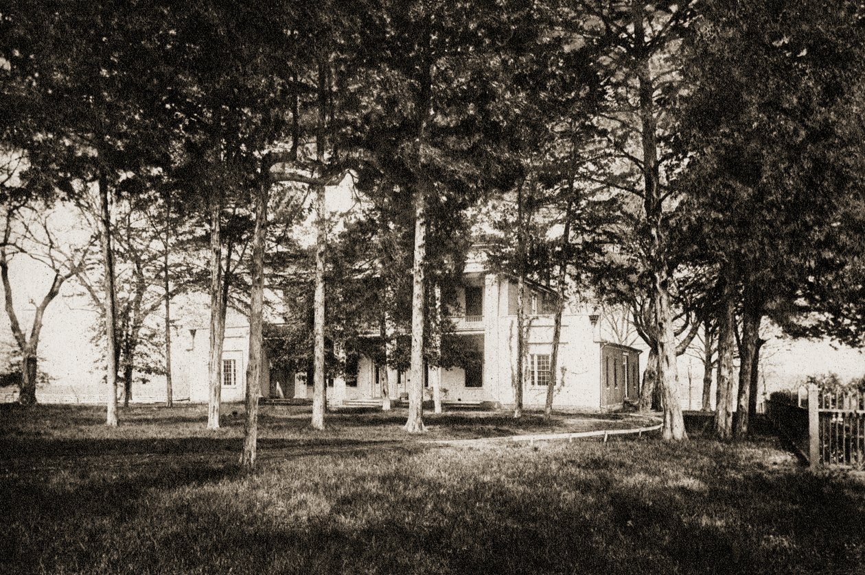 The Hermitage, Nashville, Tennessee, 1915 (sepiaton intaglio gravure) av American School