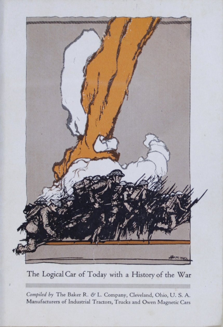 Dagens logiska bil med en historia om kriget, 1919 av American School