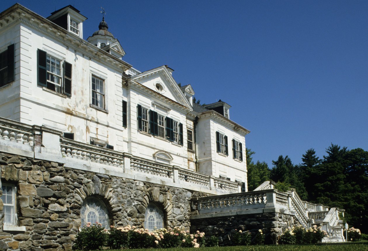 Mountet, designat av Edith Wharton, färdigställdes 1902 av American School