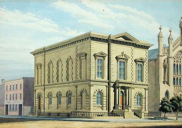 New York Historical Society New York City, av Meltam och Burke Architects av American School