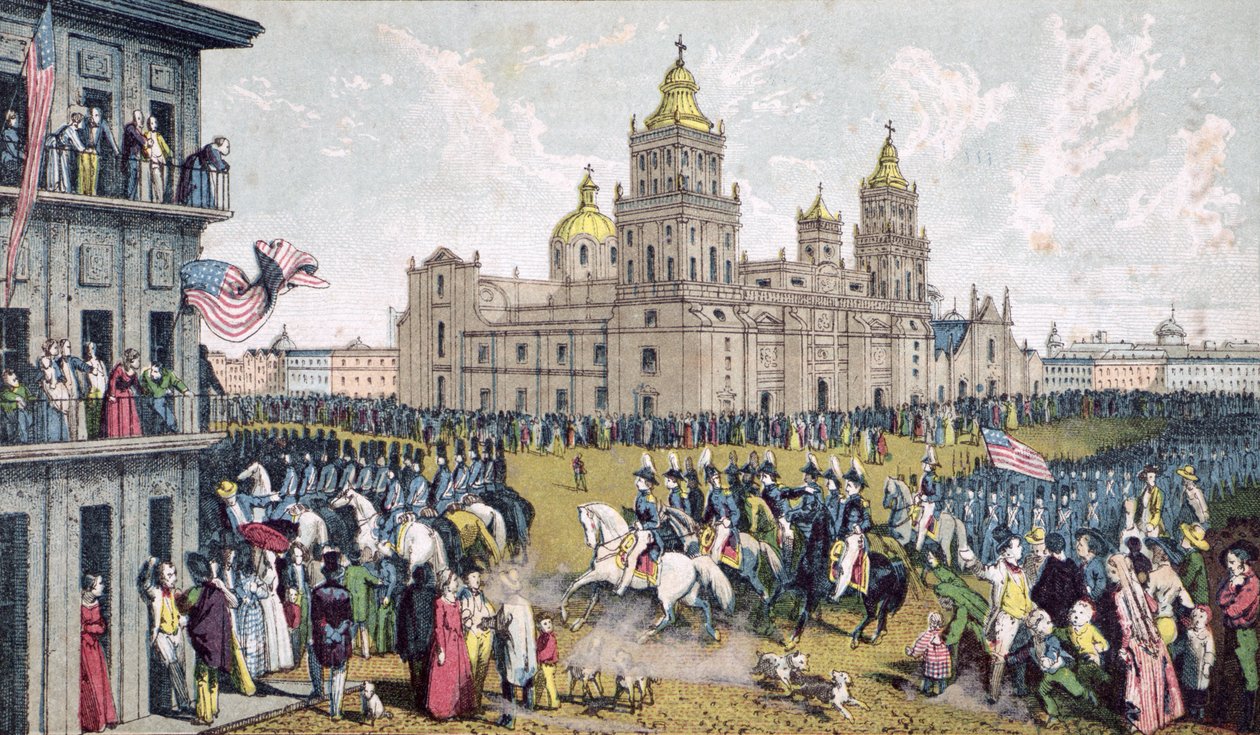 Ockupationen av Mexikos huvudstad av den amerikanska armén, 1846-48 av American School