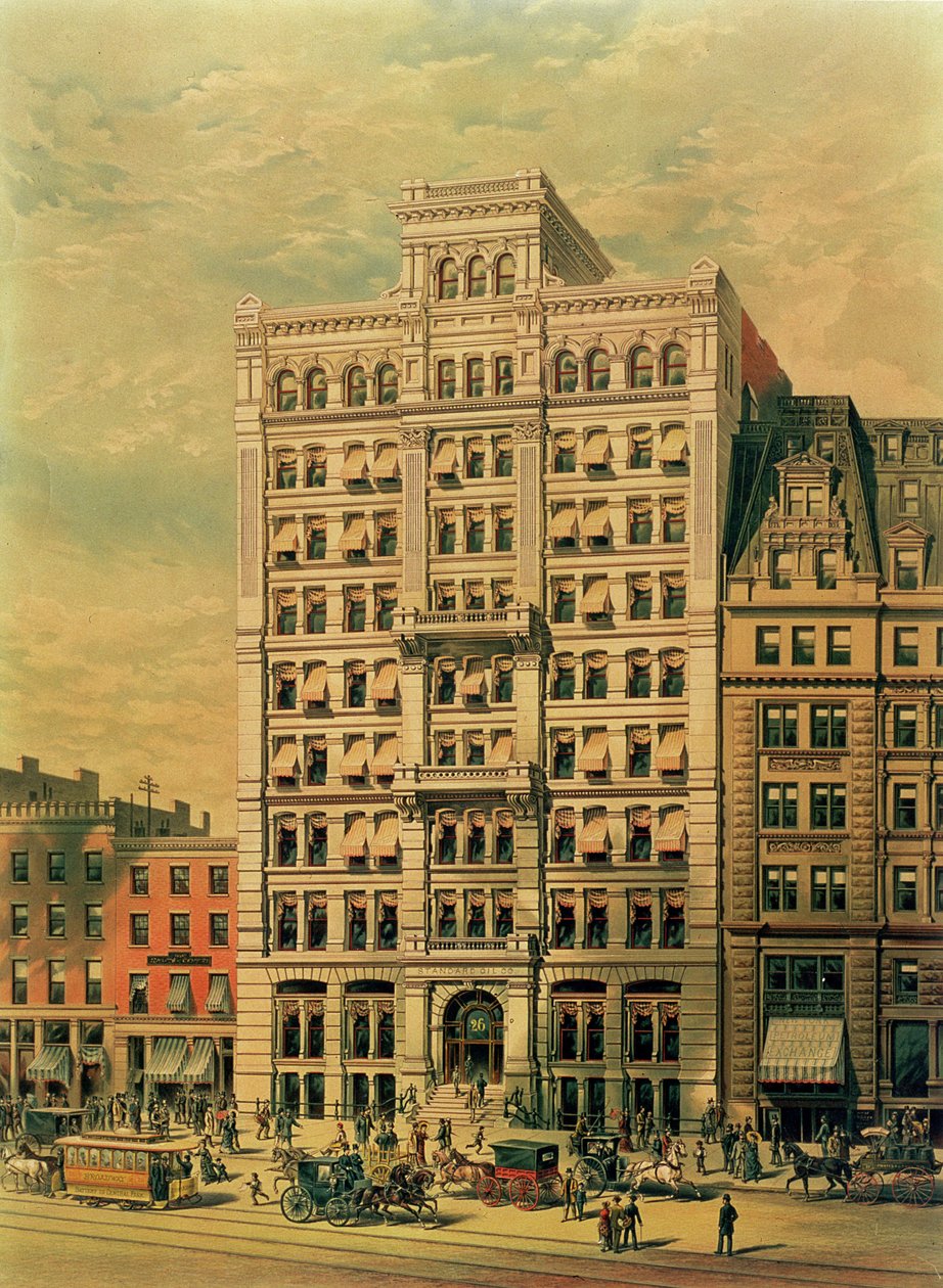 Standard Oil Company Building, 26 Broadway, New York, pub. av Root and Tinker, 1886 av American School