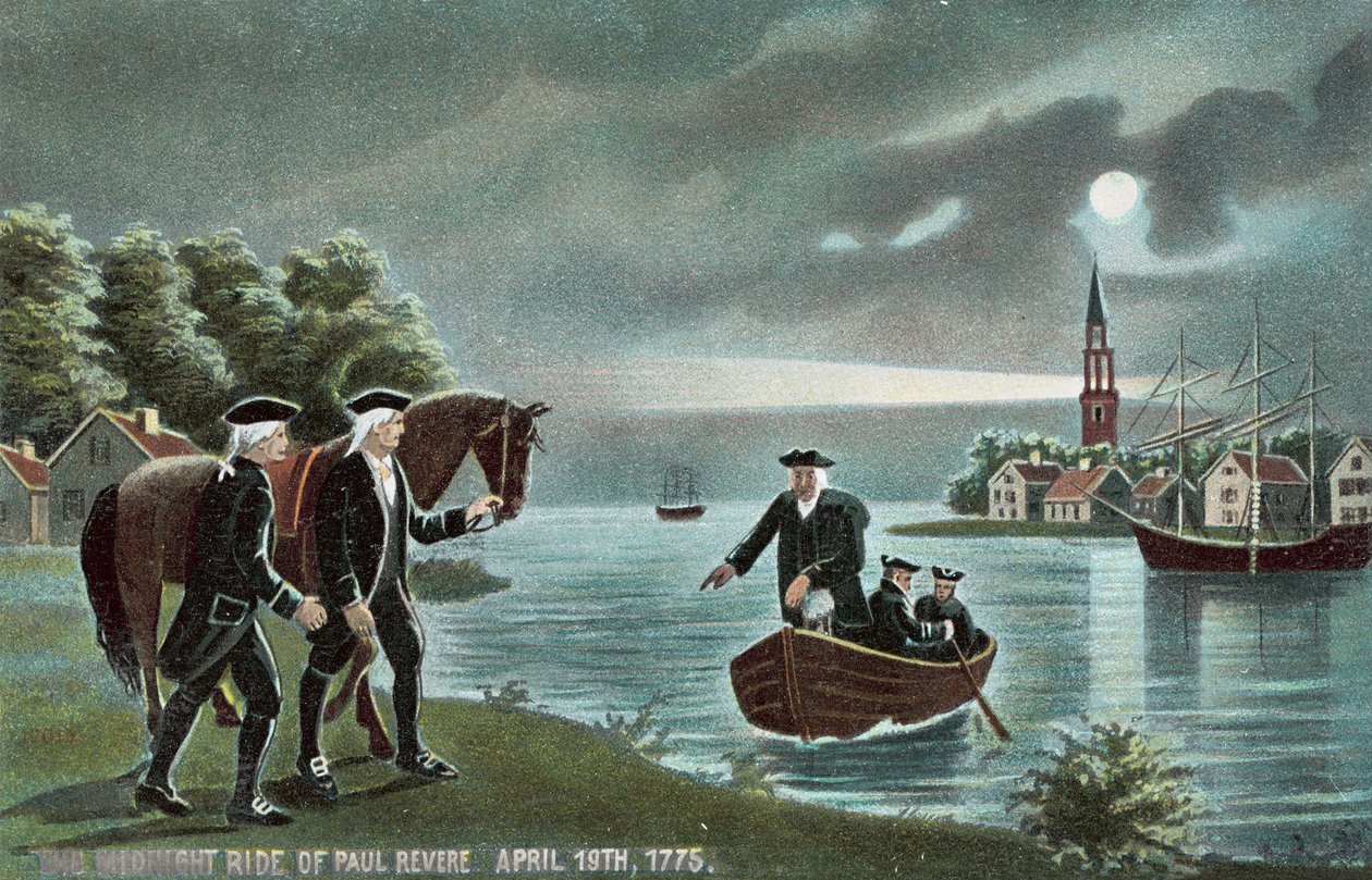 Paul Reveres midnattsfärd av American School