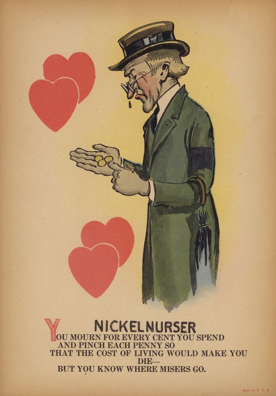 Nickelnursern (färglitografi) av American School