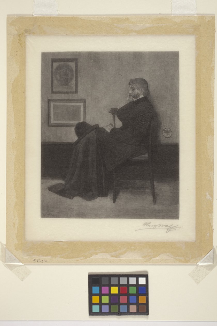 Thomas Carlyle (trägravyr) av American School