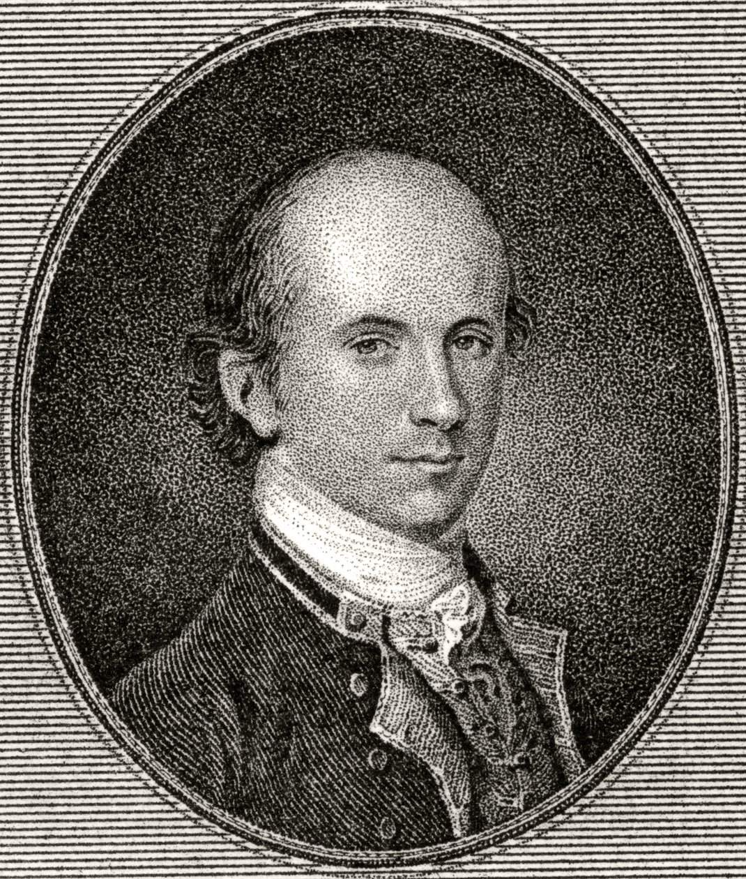 Thomas Heyward Jr., graverad av James Barton Longacre (1794-1869) av American School