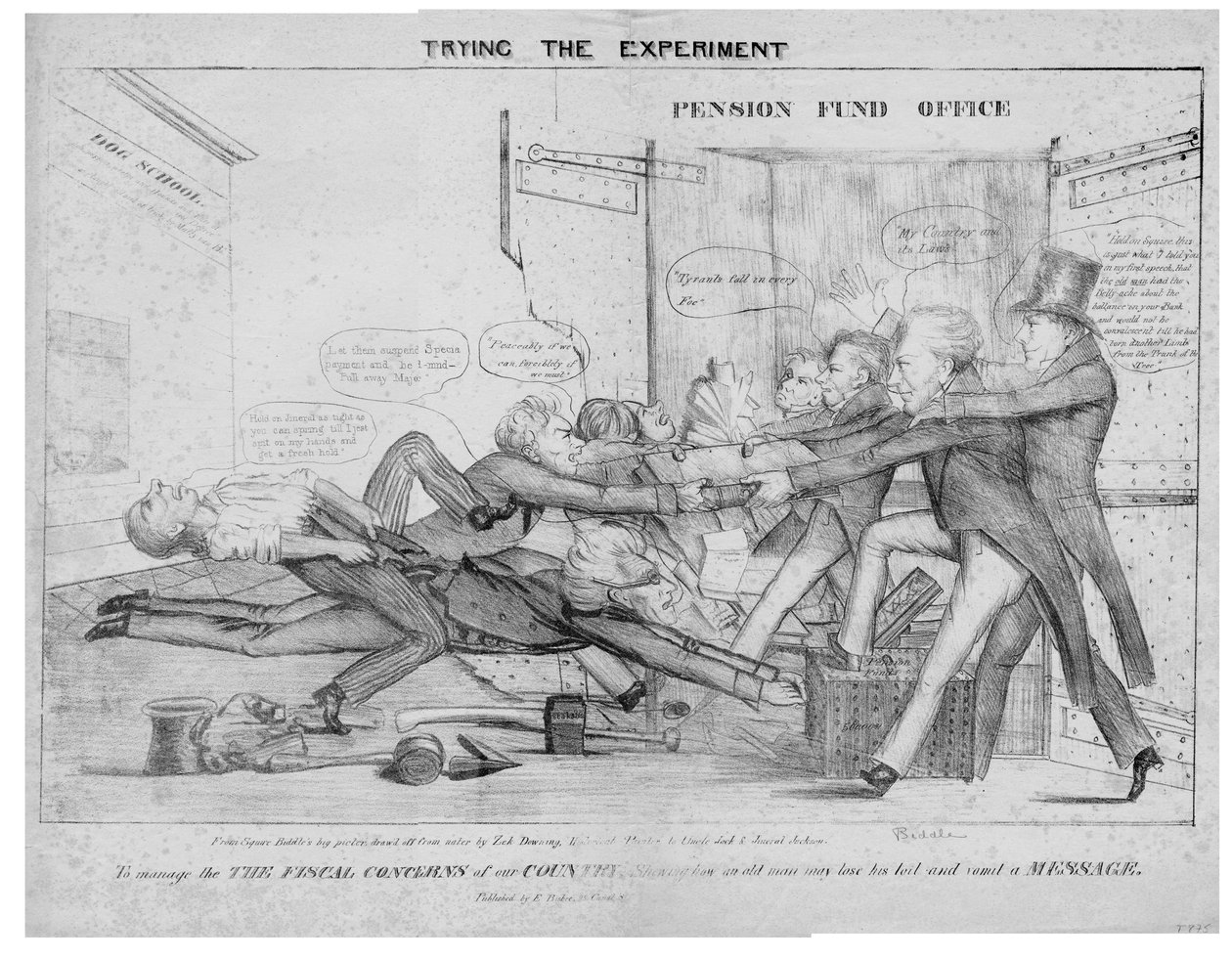 Försöker experimentet, 1833 av American School