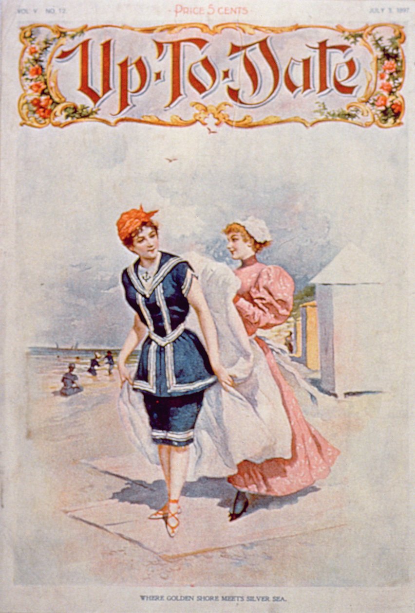 Where Golden Shore Meets Silver Sea, Annons för aktuell, juli 1897 av American School