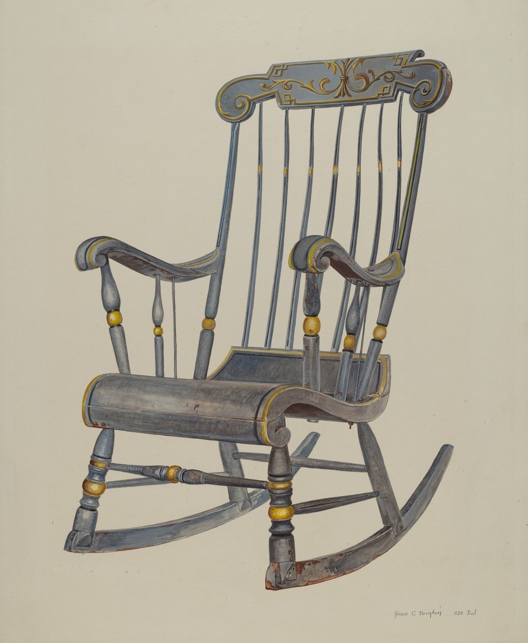 Gungstol av Amos C. Brinton
