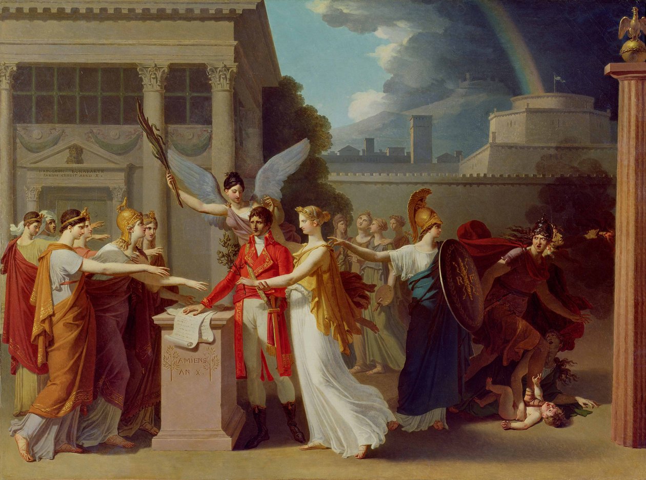 Freden i Amiens, 25 mars 1802 av Anatole Devosge