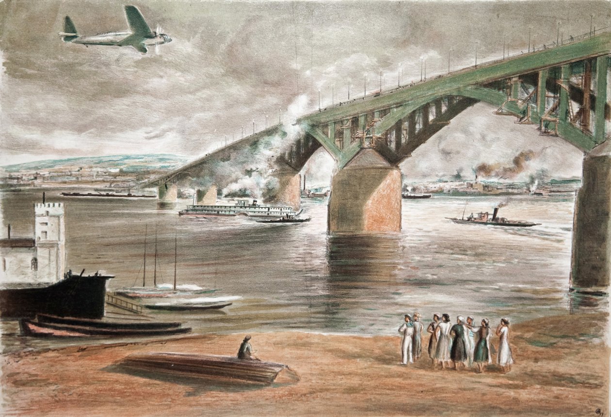 Bron i Gorkij, 1937. av Anatoly Andreyevich Suvorov
