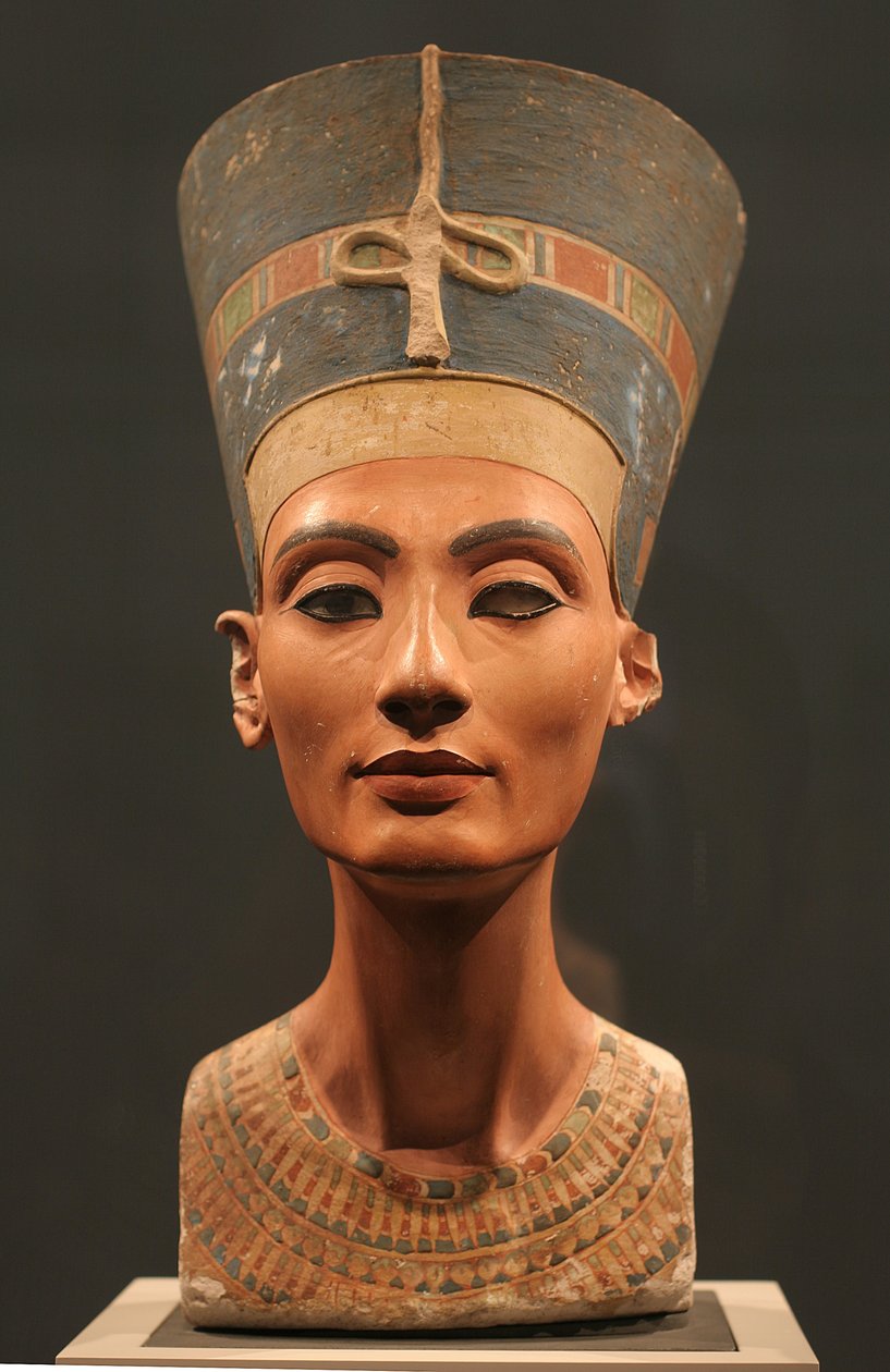 Nefertitibysten, ca 1350 f.Kr av Ancient Egypt