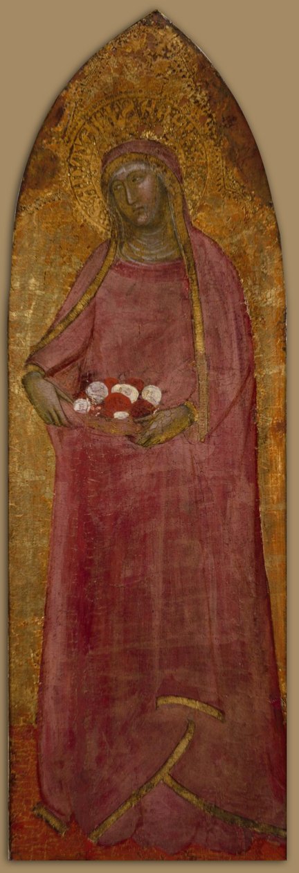 Saint Elizabeth of Hungary av Andera Bonaiuti