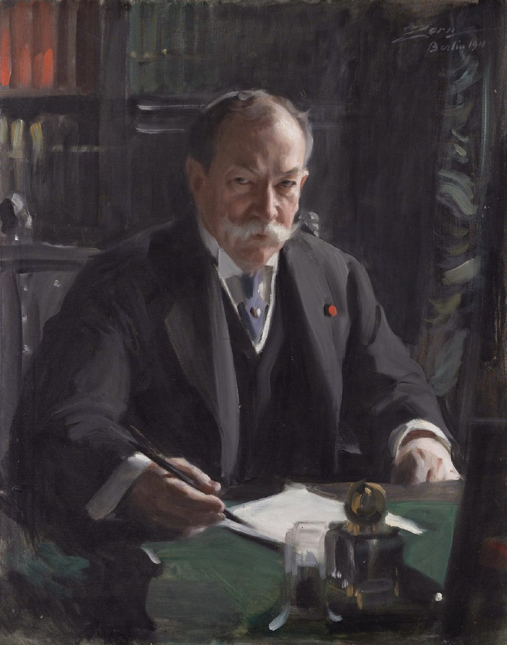 Ambassador David Jayne Hill av Anders Leonard Zorn