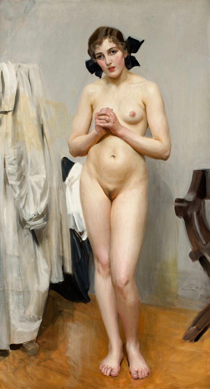 Fjorton år tror jag visst att jag var av Anders Leonard Zorn