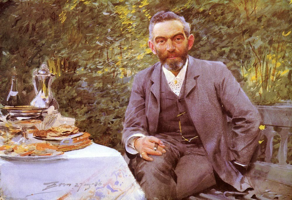Frukost i det gröna av Anders Leonard Zorn