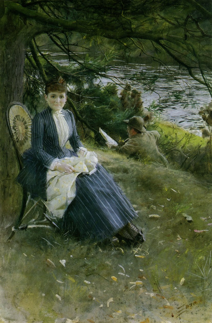 In Scotland  av Anders Leonard Zorn