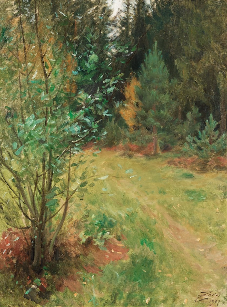 Landscape from Gopsmor av Anders Leonard Zorn
