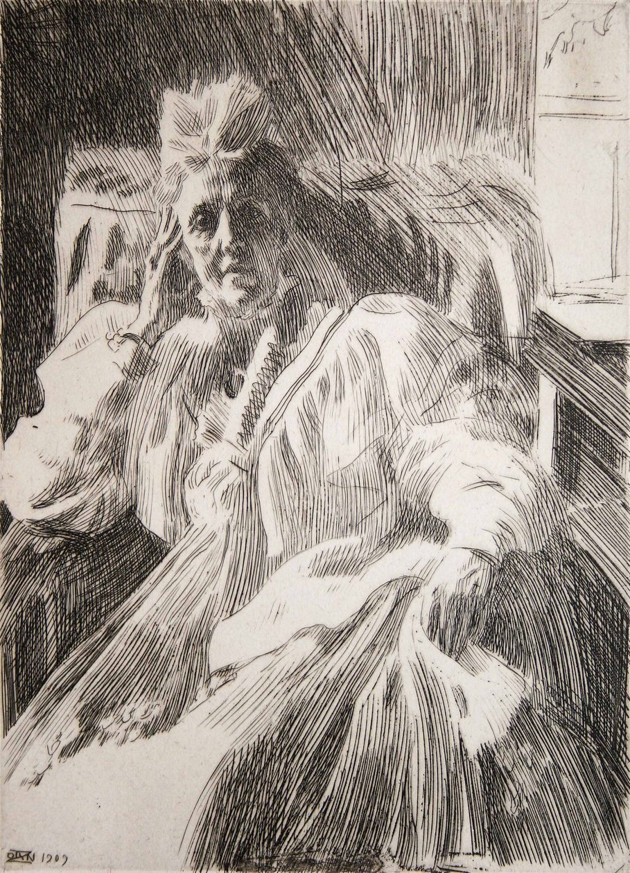 Queen Sofia  av Anders Leonard Zorn