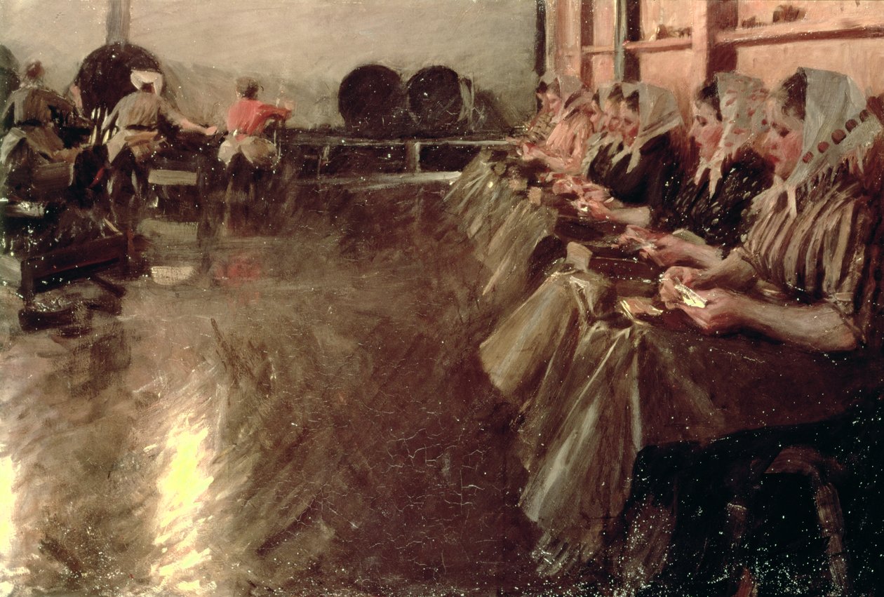 Det stora bryggeriet, 1890 av Anders Leonard Zorn