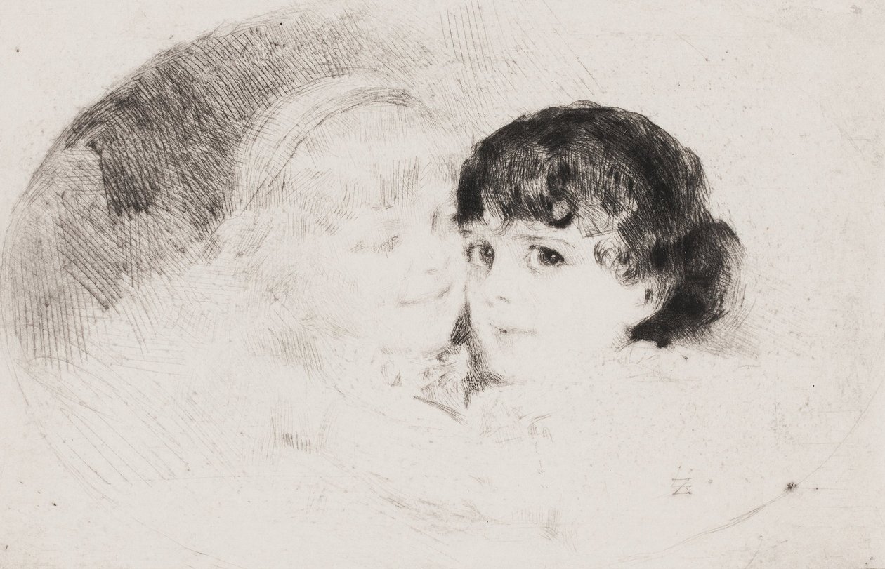The Sisters  av Anders Leonard Zorn