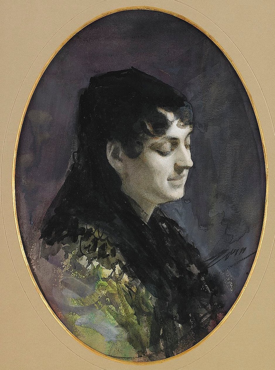  SpanjorskaSpanish woman av Anders Leonard Zorn