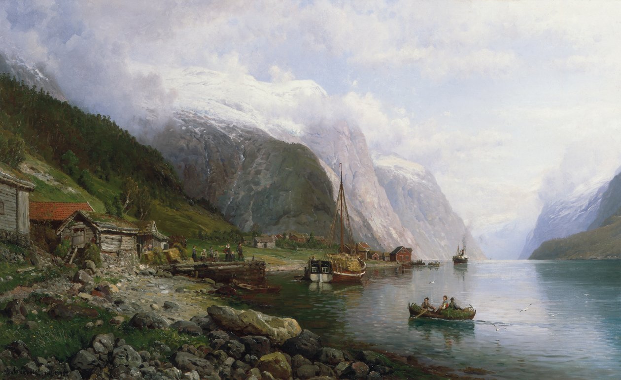 Sektion från Sognefjorden av Anders Askevold