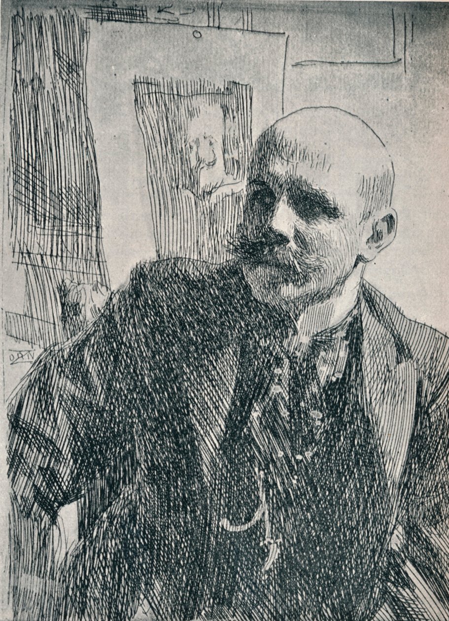Greve Georg von Rosen 1843-1923, svensk målare, 1893, 1898 av Anders Leonard Zorn