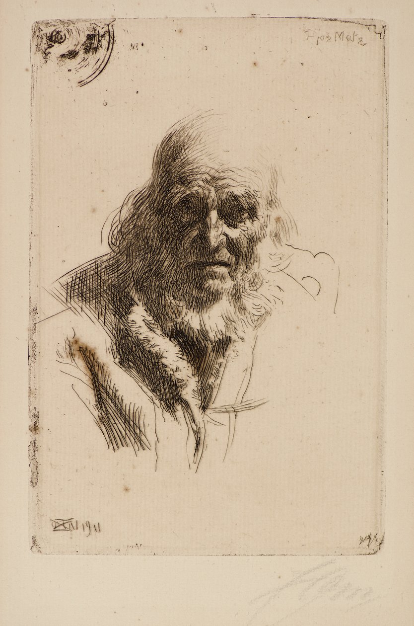 Chef för en gammal man av Anders Leonard Zorn