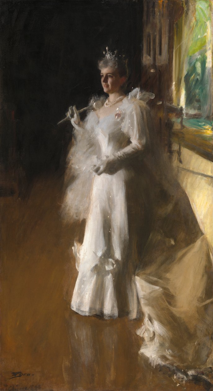 Mrs Potter Palmer av Anders Leonard Zorn