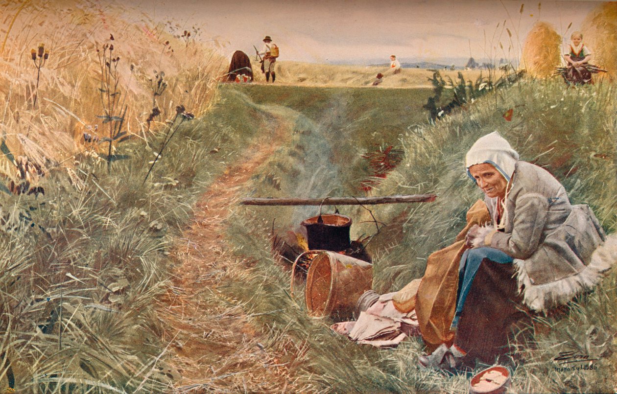 Vårt dagliga bröd, 1886 av Anders Leonard Zorn